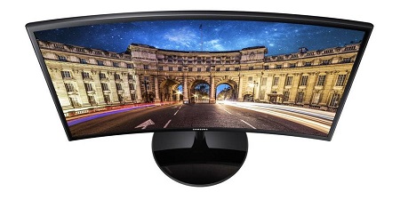 مانیتور سامسونگ مدل C24F390 سایز 24 اینچ
