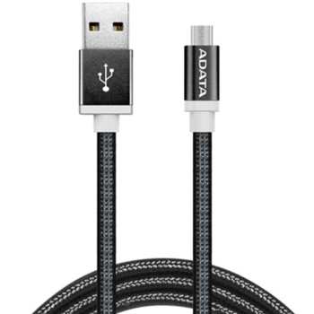 کابل تبدیل USB به microUSB ای دیتا مدل Reversible Aluminum به طول 1 متر