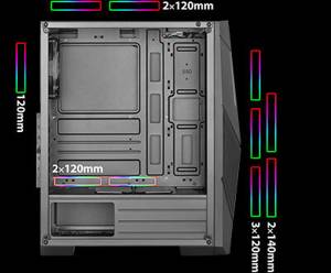 کیس گرین مدل AIRA RGB
